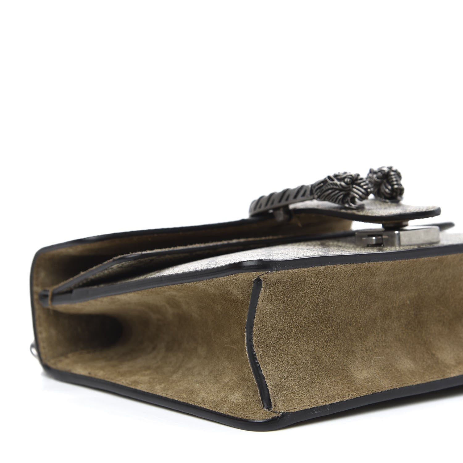 Gucci GG Supreme Monogram Mini Dionysus Shoulder Bag Taupe 6 of 13