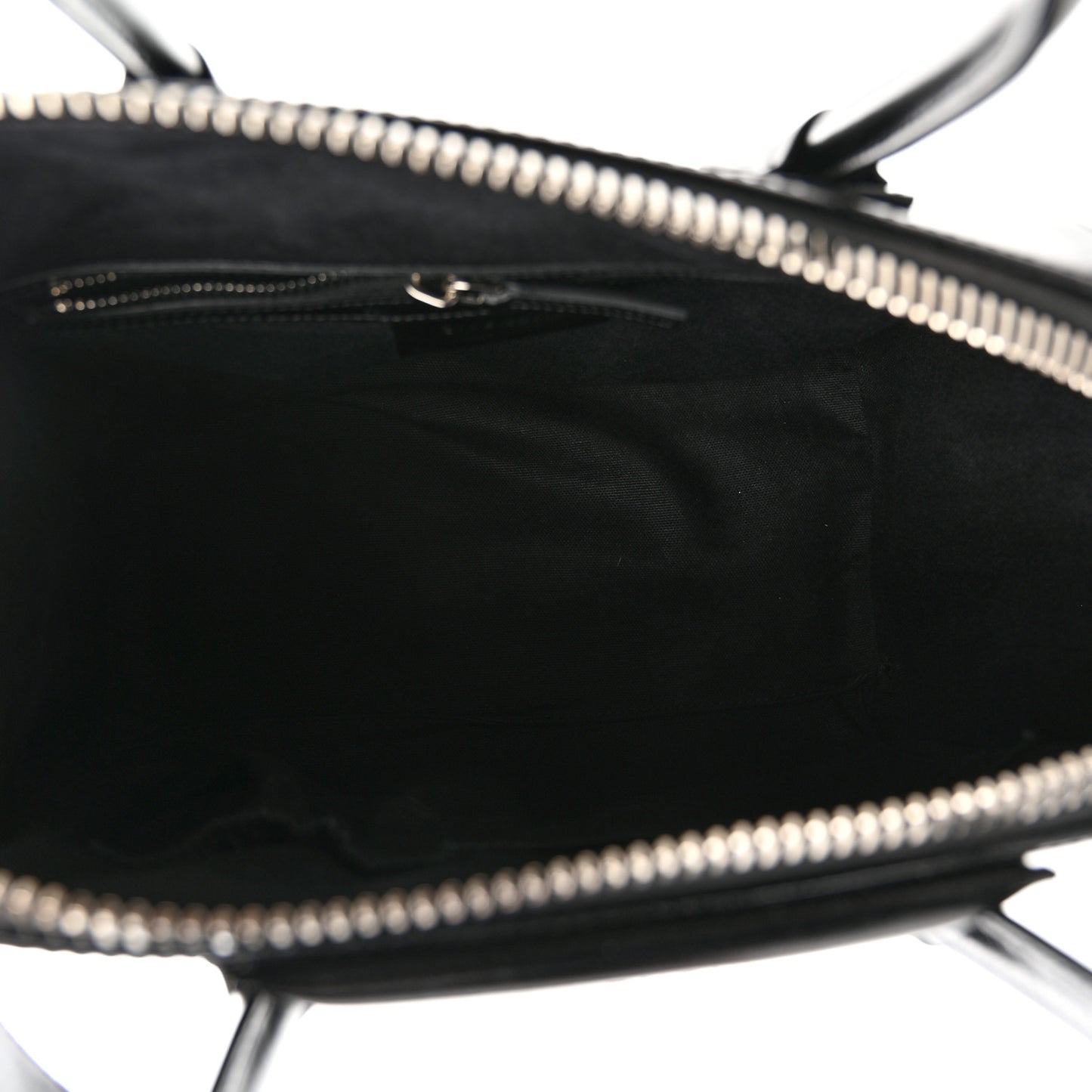 Shiny Lord Calfskin Small Antigona Black