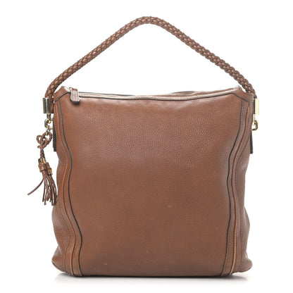 Gucci Pebbled Calfskin Large Bella Hobo Cuir 1 of 21