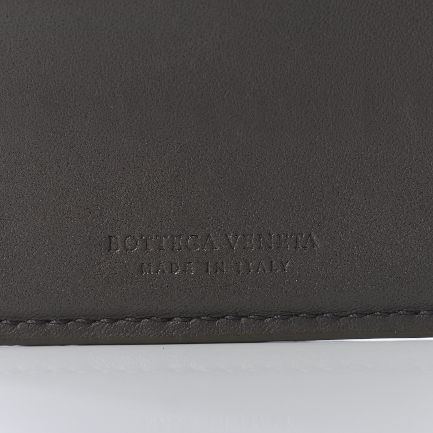 Bottega Veneta Nappa Intrecciato Bi-Fold Wallet Light Grey 5 of 6