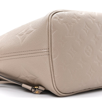 Louis Vuitton Empreinte Monogram Giant Neverfull MM Tourterelle 8 of 9