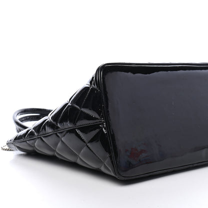 Chanel Patent Quilted Medallion Tote Black 8 of 11
