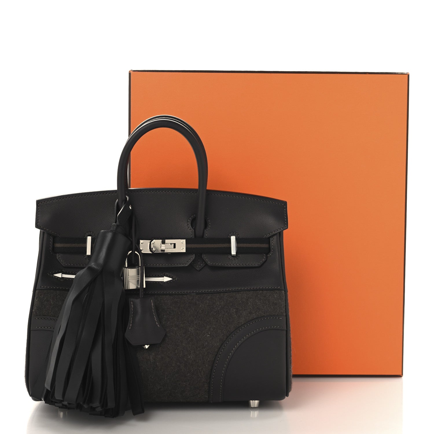 Hermes Feutre Swift Go Team Birkin 25 Ebene 13 of 13