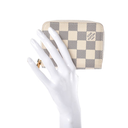 Louis Vuitton Damier Azur Zippy Coin Purse 2 of 7