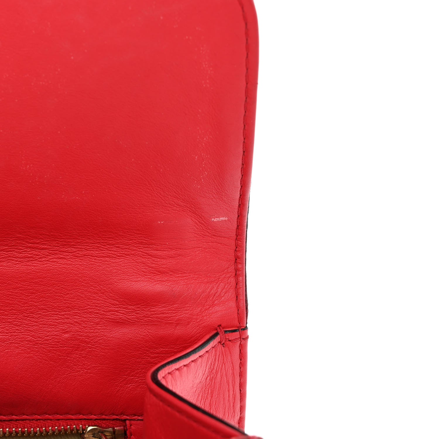 Valentino Garavani Vitello Medium Glam Lock Rockstud Flap Red 15 of 15