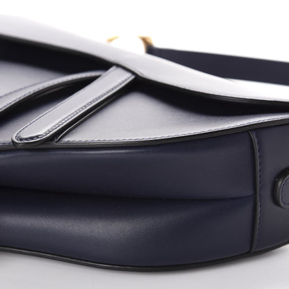 Christian Dior Calfskin Saddle Bag Indigo Blue 7 of 11