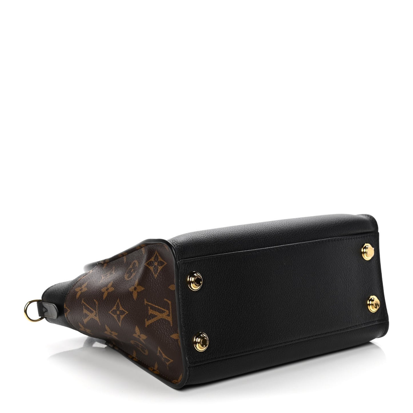 Calfskin Monogram On My Side PM Black