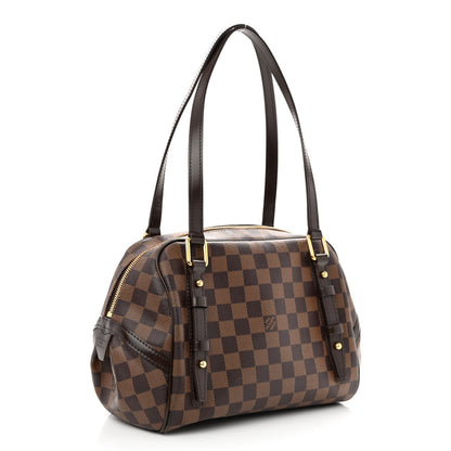 Louis Vuitton Damier Ebene Rivington PM 3 of 11