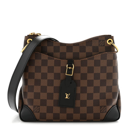 Louis Vuitton Damier Ebene Odeon PM Black 1 of 14