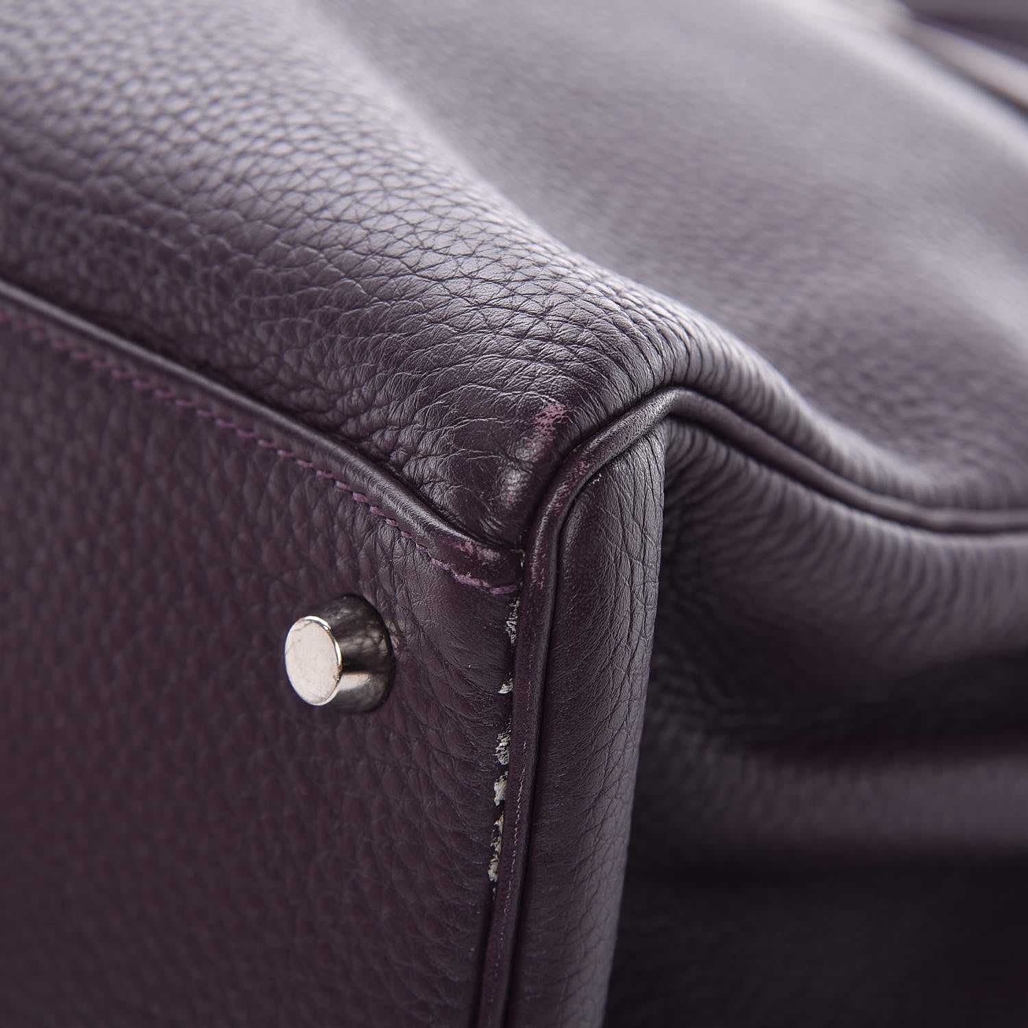 Hermes Togo Kelly Retourne 35 Raisin 48 of 51