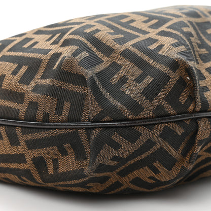 Fendi Zucca Small Chef Chain Hobo Tobacco 9 of 11