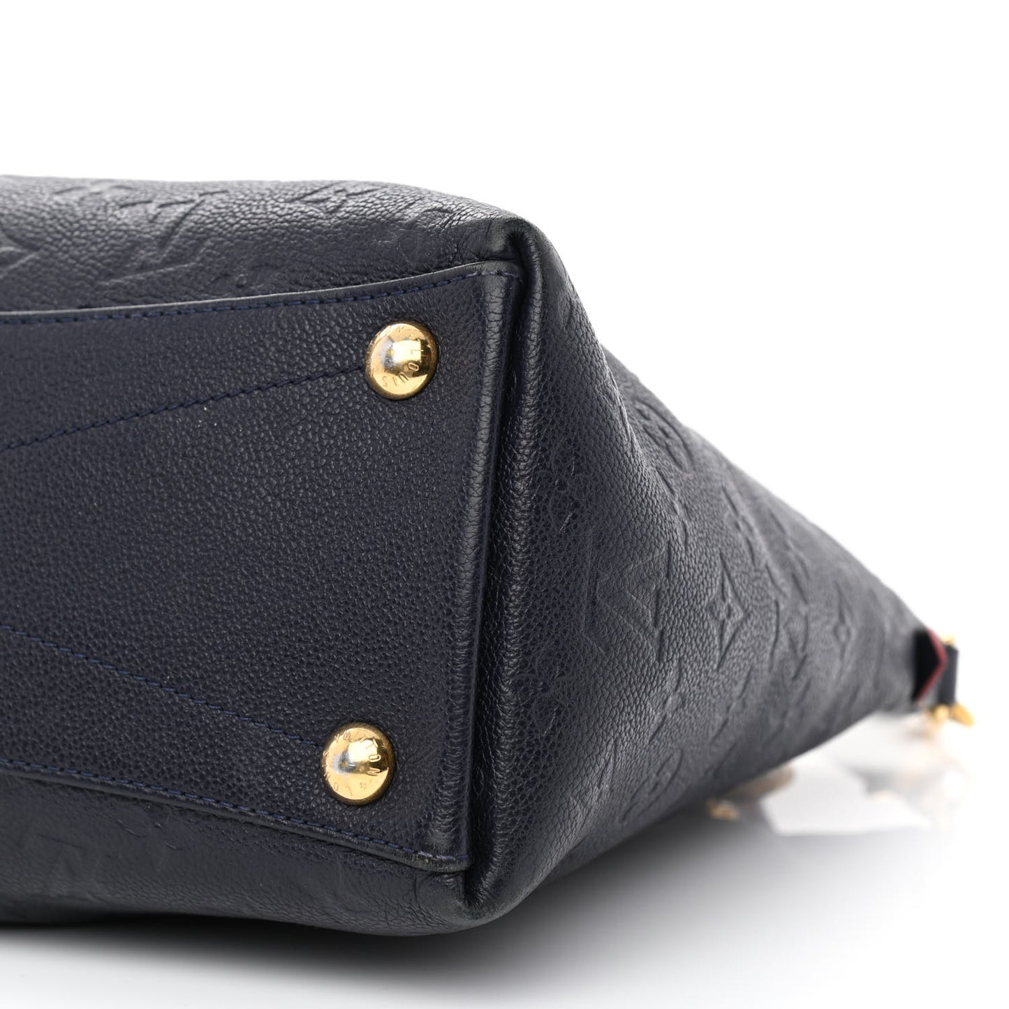 Empreinte V Tote MM Marine Rouge