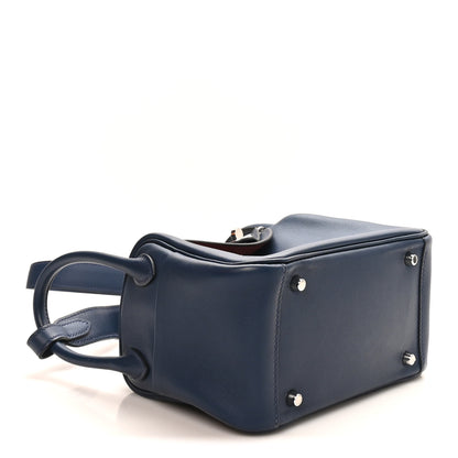 Hermes Swift Verso Mini Lindy 20 Bleu Navy Terre Battue 4 of 10