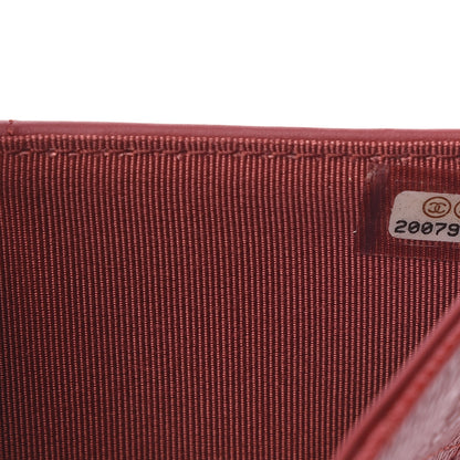 Chanel Caviar Quilted Large Flap Wallet Red 7 of 9