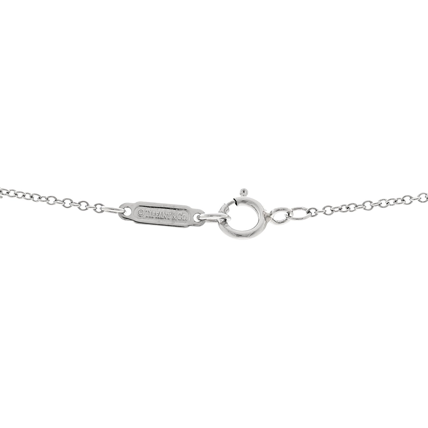 Tiffany Platinum 18K Yellow Gold Diamond Spessartine Paper Flowers Firefly Pendant Necklace 4 of 5