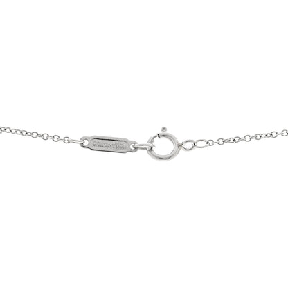 Tiffany Platinum 18K Yellow Gold Diamond Spessartine Paper Flowers Firefly Pendant Necklace 4 of 5
