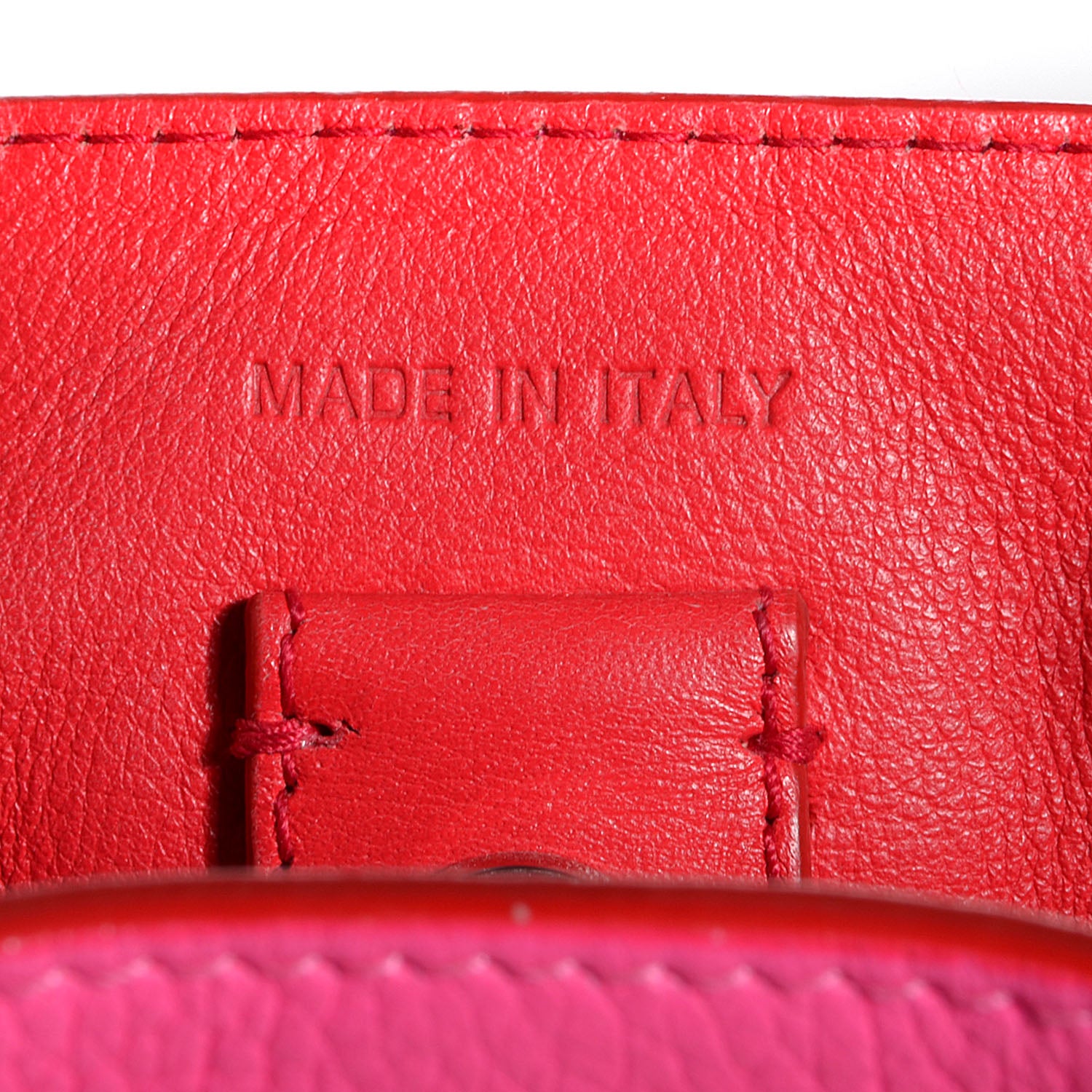 Christian Dior Calfskin Small Diorissimo Tote Fuchsia 6 of 8