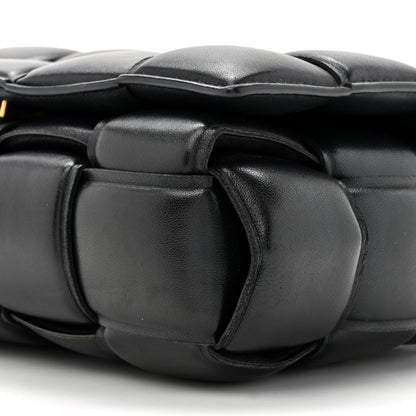 Bottega Veneta Nappa Maxi Intreccio Padded Cassette Crossbody Bag Black 9 of 12