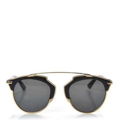 Christian Dior Metal Lambskin So Real Sunglasses Black 2 of 8