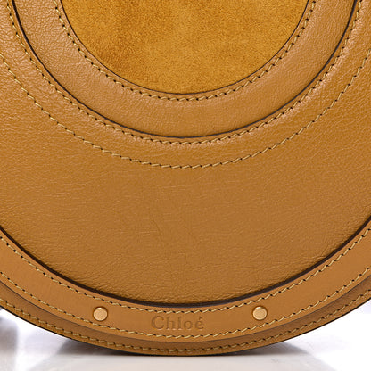 Chloe Calfskin Suede Small Pixie Bag Mustard Brown 7 of 10