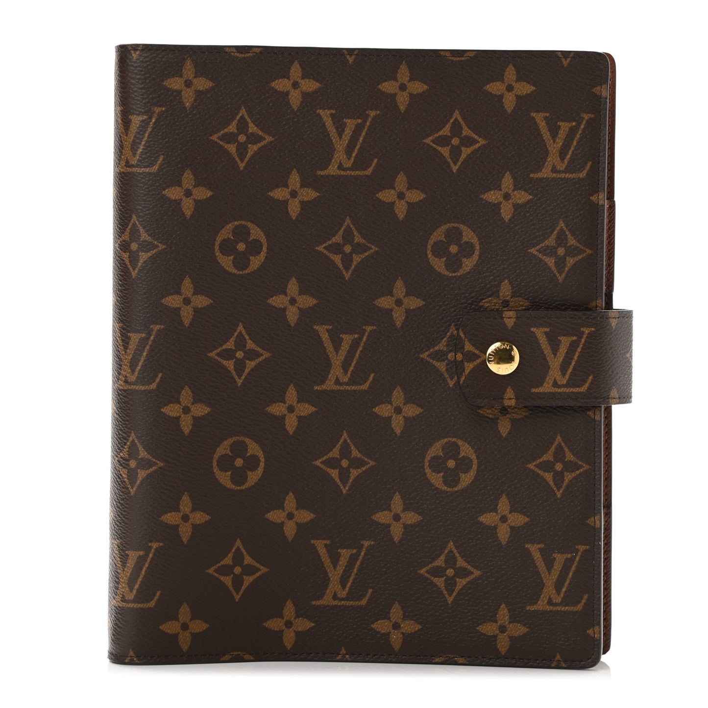Monogram Large Ring Agenda Cover
