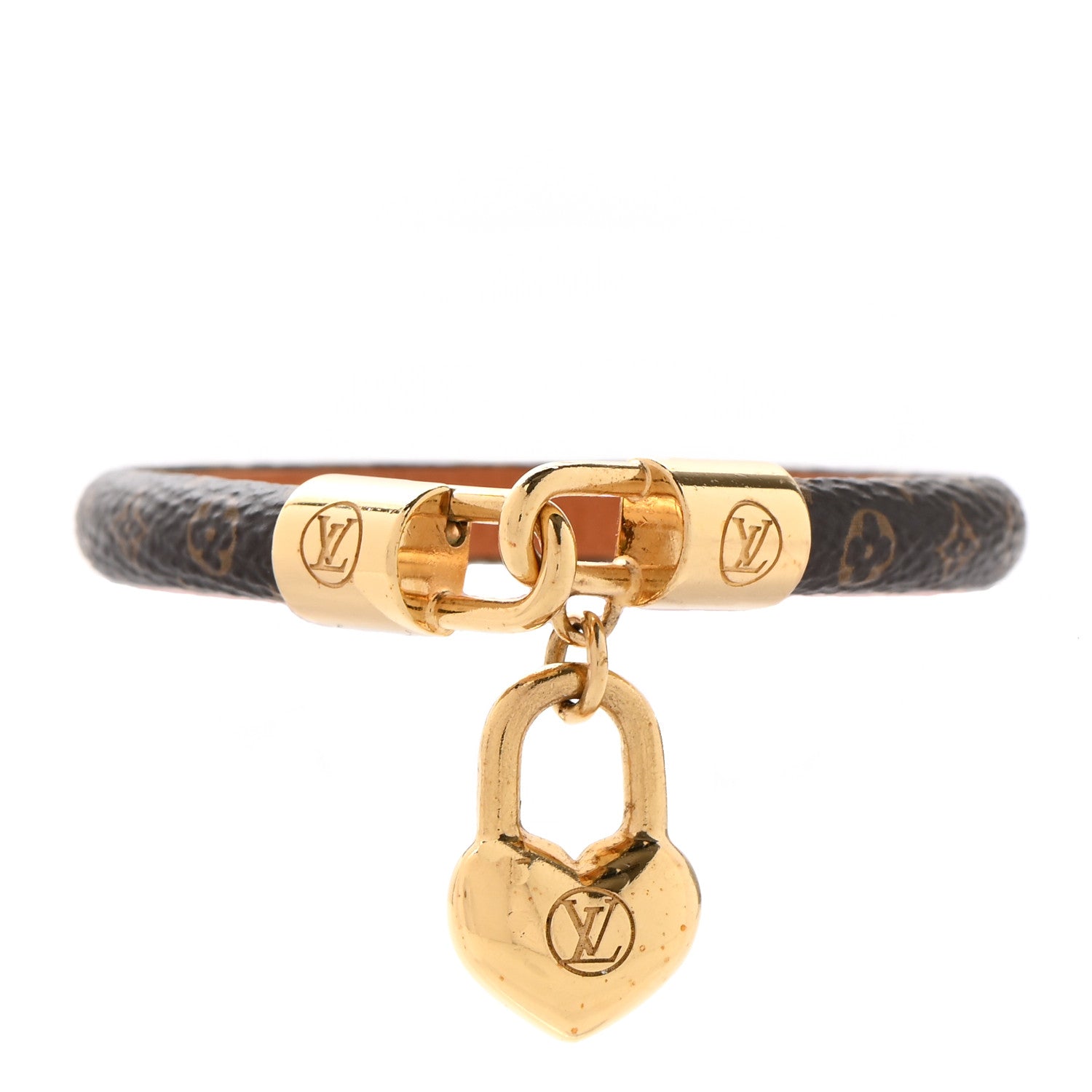 Louis Vuitton Monogram Crazy In Lock Bracelet 19 1 of 6