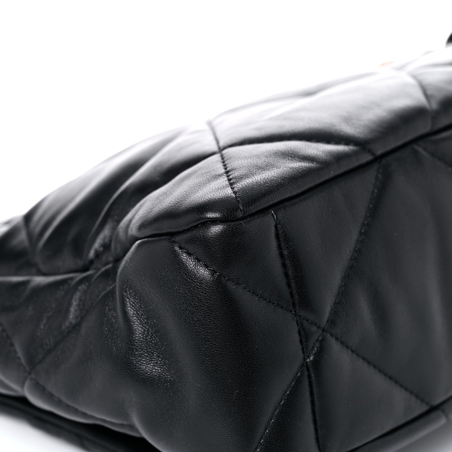 Chanel Lambskin Quilted Large Chanel 19 Flap Black 7 of 12