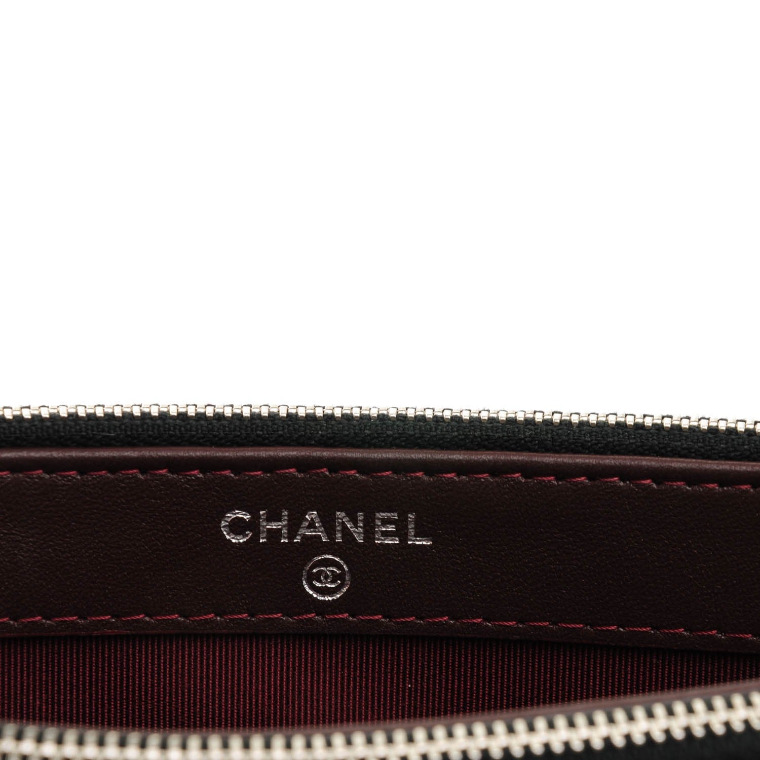 Chanel Lambskin Quilted Small Clutch With Chain Black 6 of 9