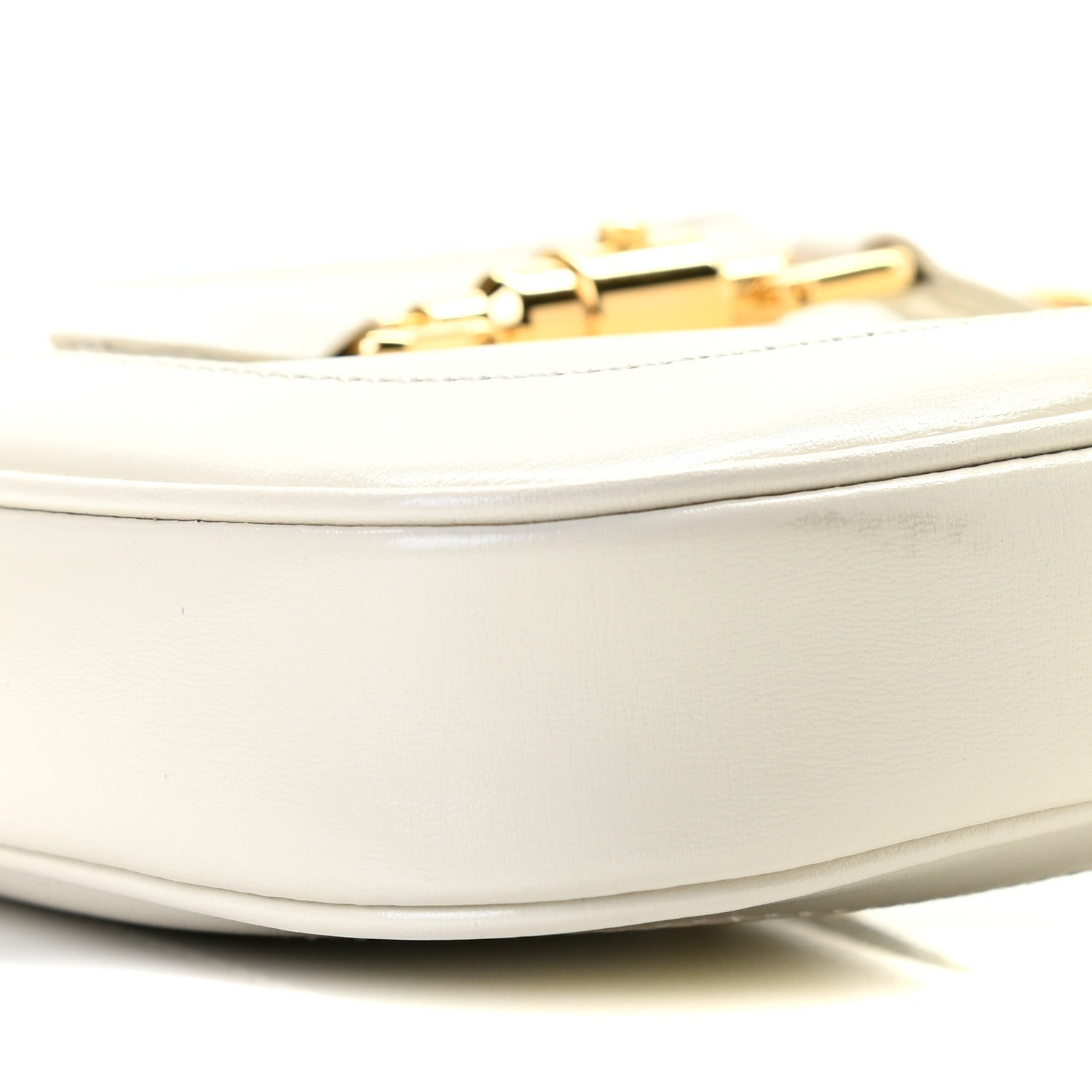 Gucci Boarded Dyana Lux Calfskin Mini Jackie 1961 Hobo Mystic White 6 of 9