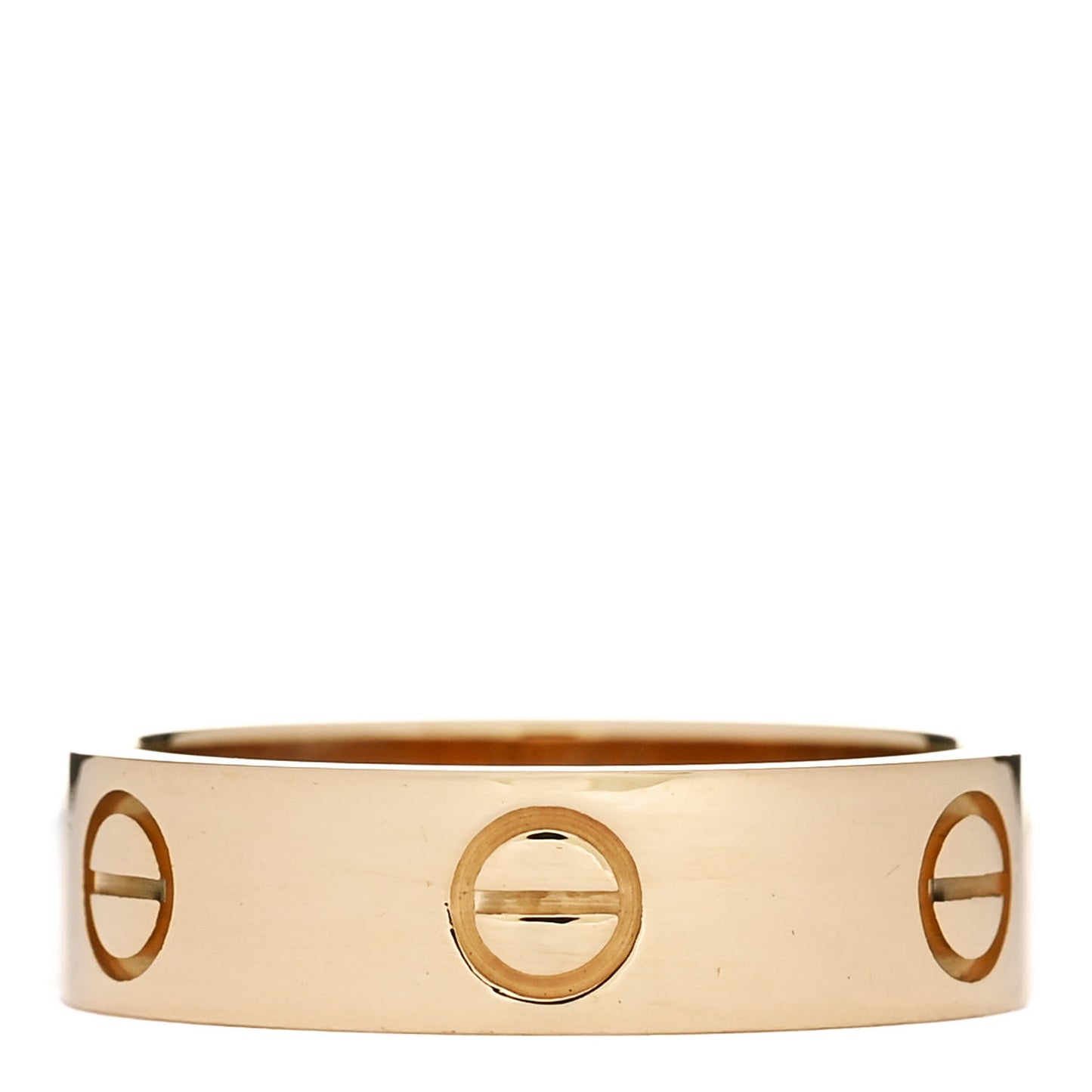 18K Yellow Gold 5.5mm LOVE Ring 56 7.75
