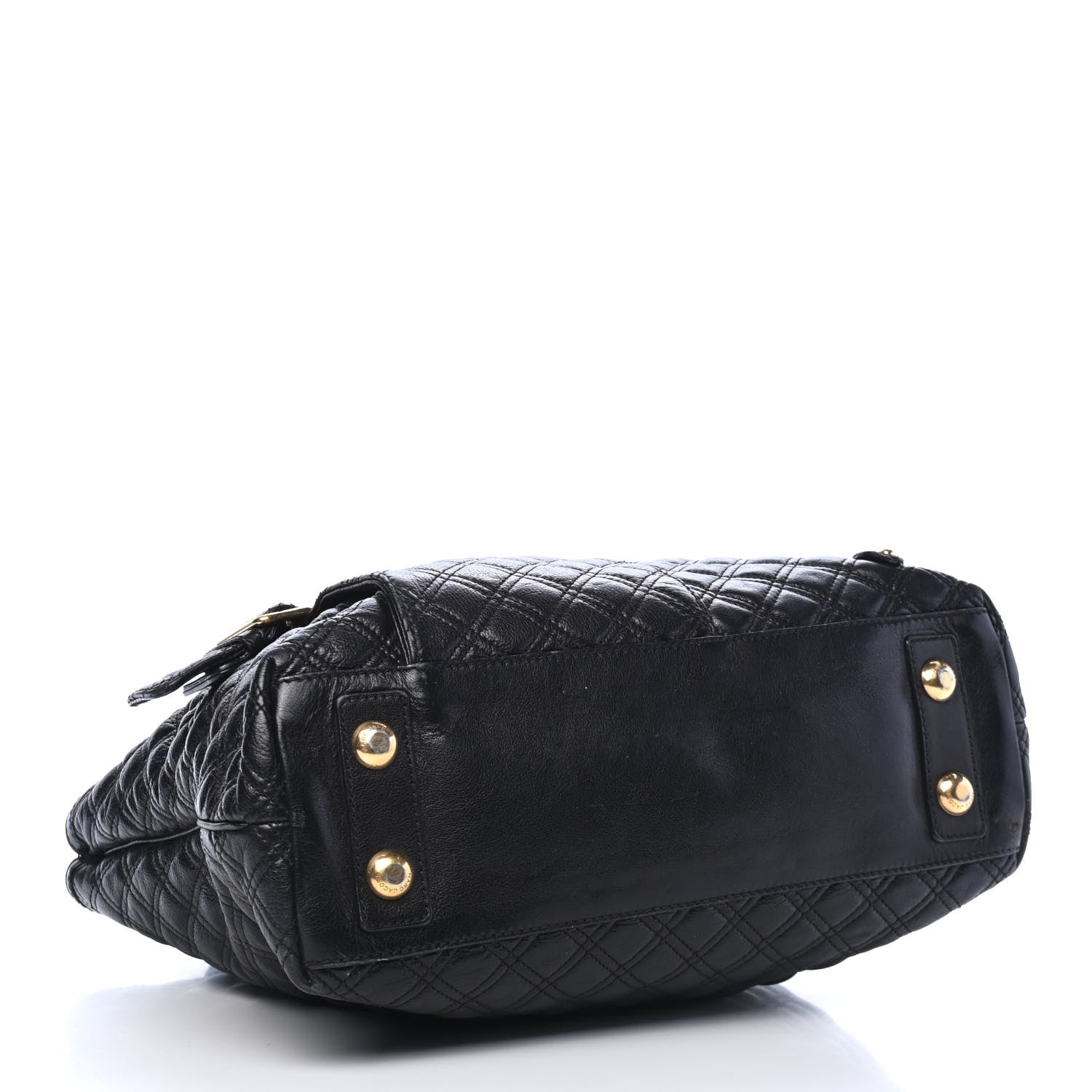 Marc Jacobs Calfskin Quilted Ursula Tote Bag Black 3 of 5