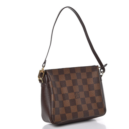 Louis Vuitton Damier Ebene Trousse Make Up Bag Pochette 3 of 9