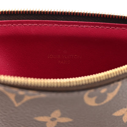 Louis Vuitton Monogram Felicie Chain Wallet Zippered Insert Fuchsia 6 of 6