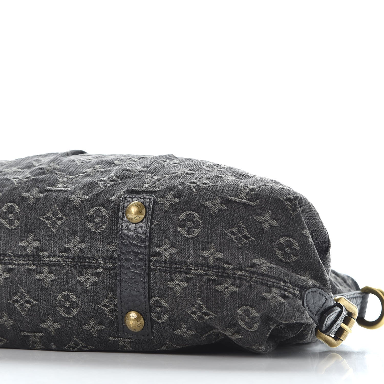 Louis Vuitton Denim Neo Cabby MM Black 8 of 9