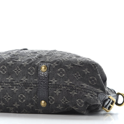Louis Vuitton Denim Neo Cabby MM Black 8 of 9