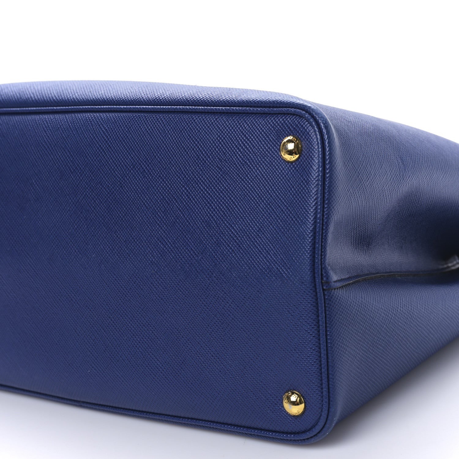 Prada Saffiano Cuir Medium Double Bag Inchiostro 9 of 9