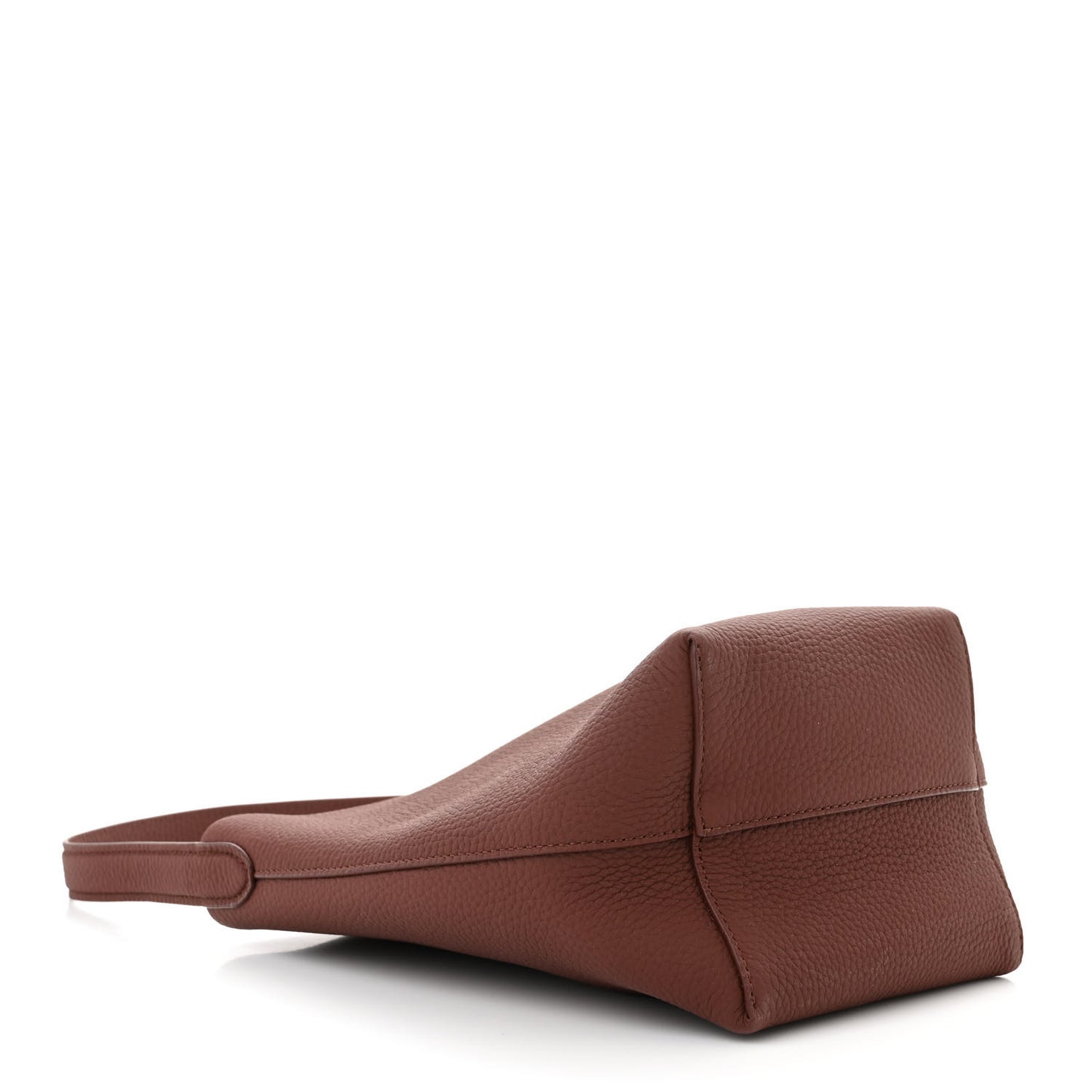 Grained Calfskin Small N/S Park Tote Cognac