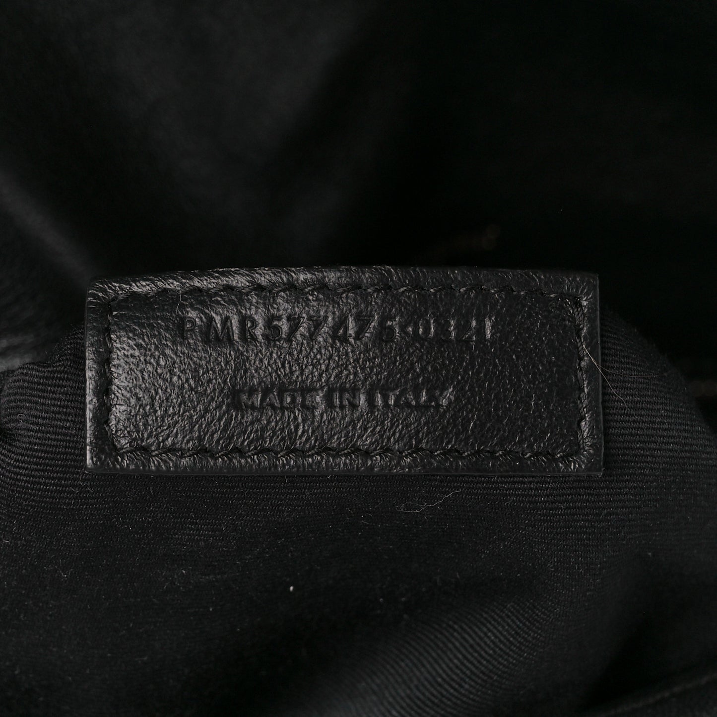 Lambskin Quilted Medium Loulou Puffer Monogram Chain Satchel Black
