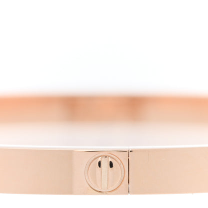 Cartier 18K Pink Gold Small LOVE Bracelet 16 5 of 6