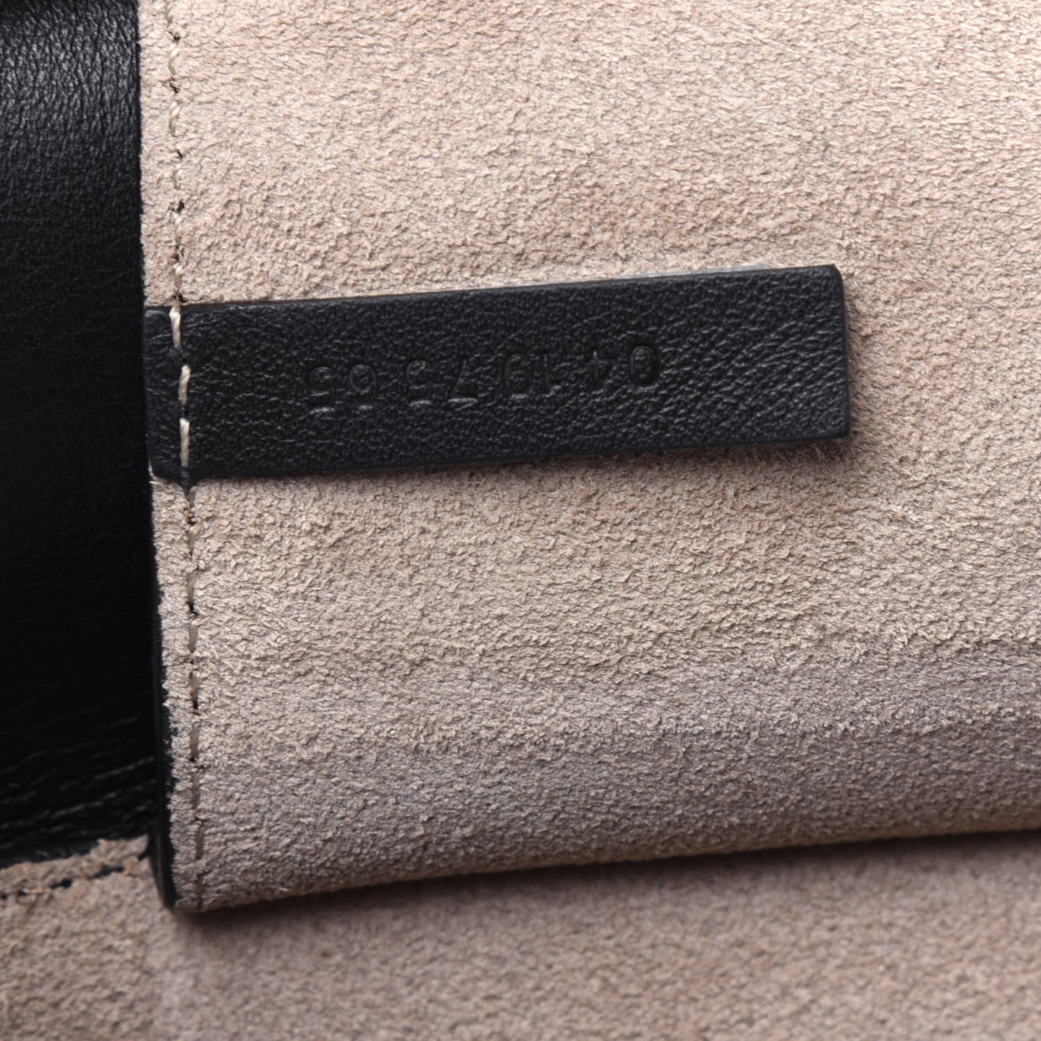 Chloe Suede Calfskin Mini Faye Shoulder Bag Black 7 of 12