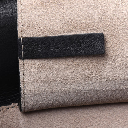 Chloe Suede Calfskin Mini Faye Shoulder Bag Black 7 of 12