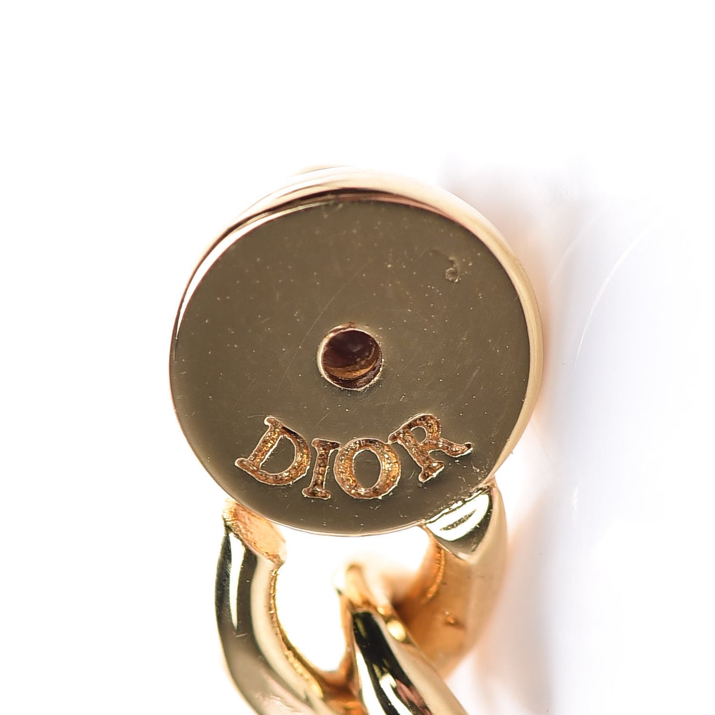 Danseuse Etoile Chain Earrings Gold