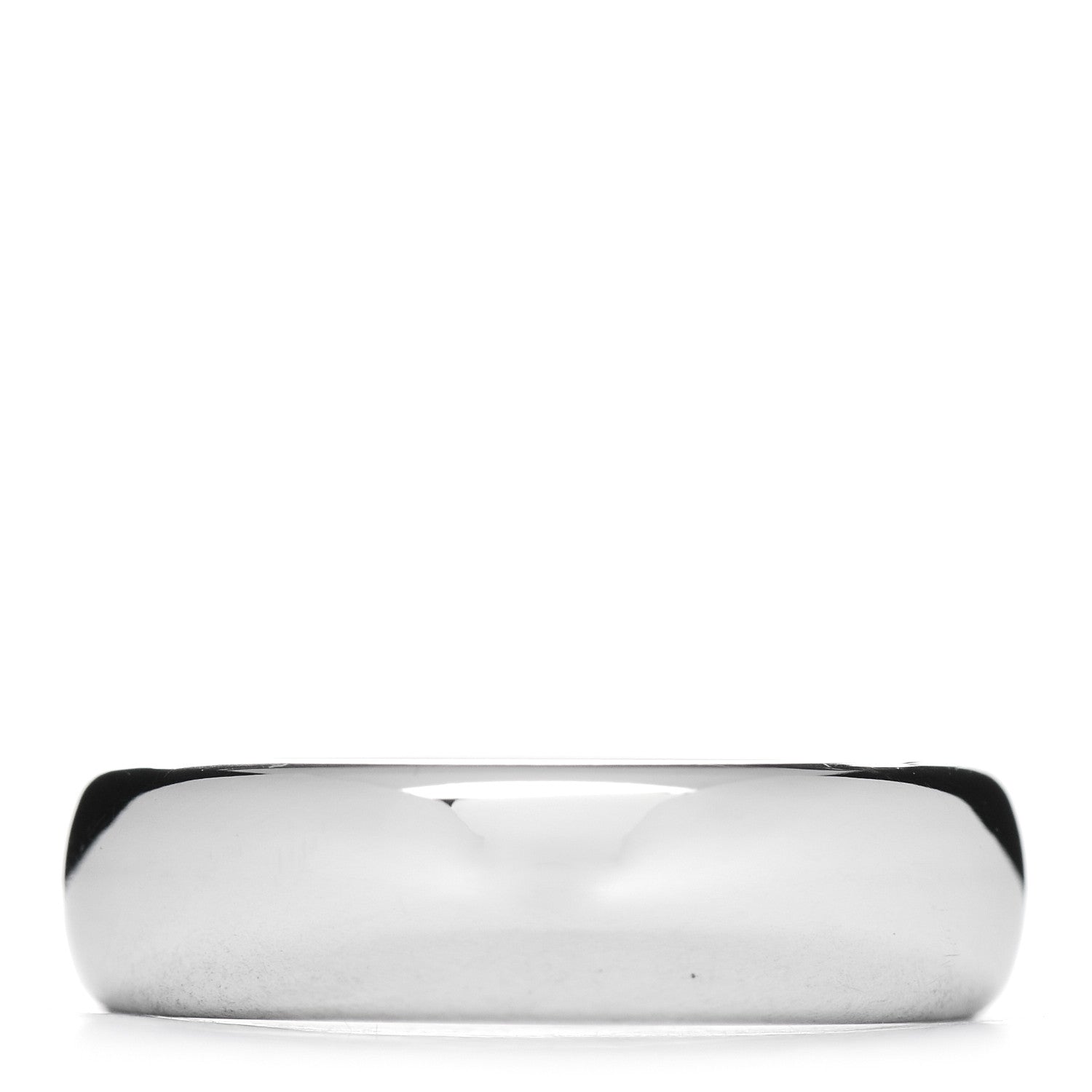 Tiffany Platinum Diamond 6mm Lucida Wedding Band Ring 56 7.5 3 of 5