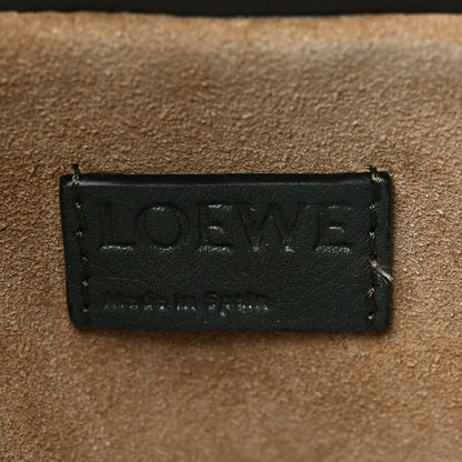 Loewe Nappa Flamenco Knot Clutch Khaki 5 of 8
