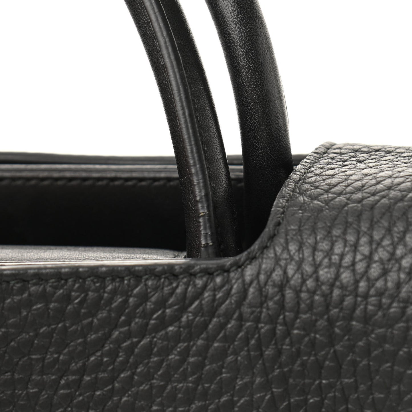 Grained Calfskin Medium Diorever Flap Black