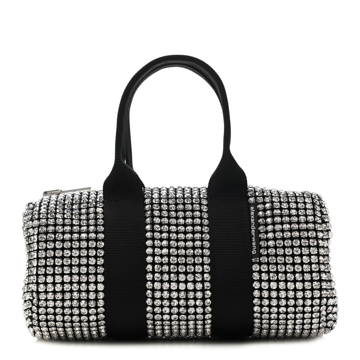 Mesh Crystal Cruiser Mini Duffle White