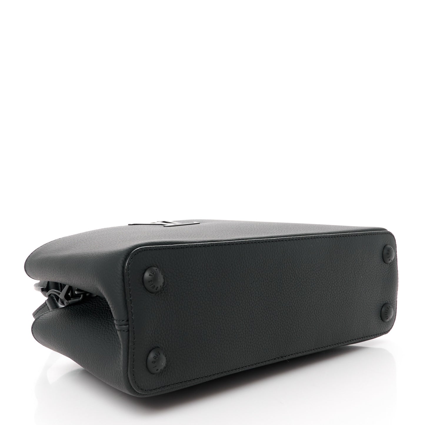 Taurillon Capucines East West MM Matte Black