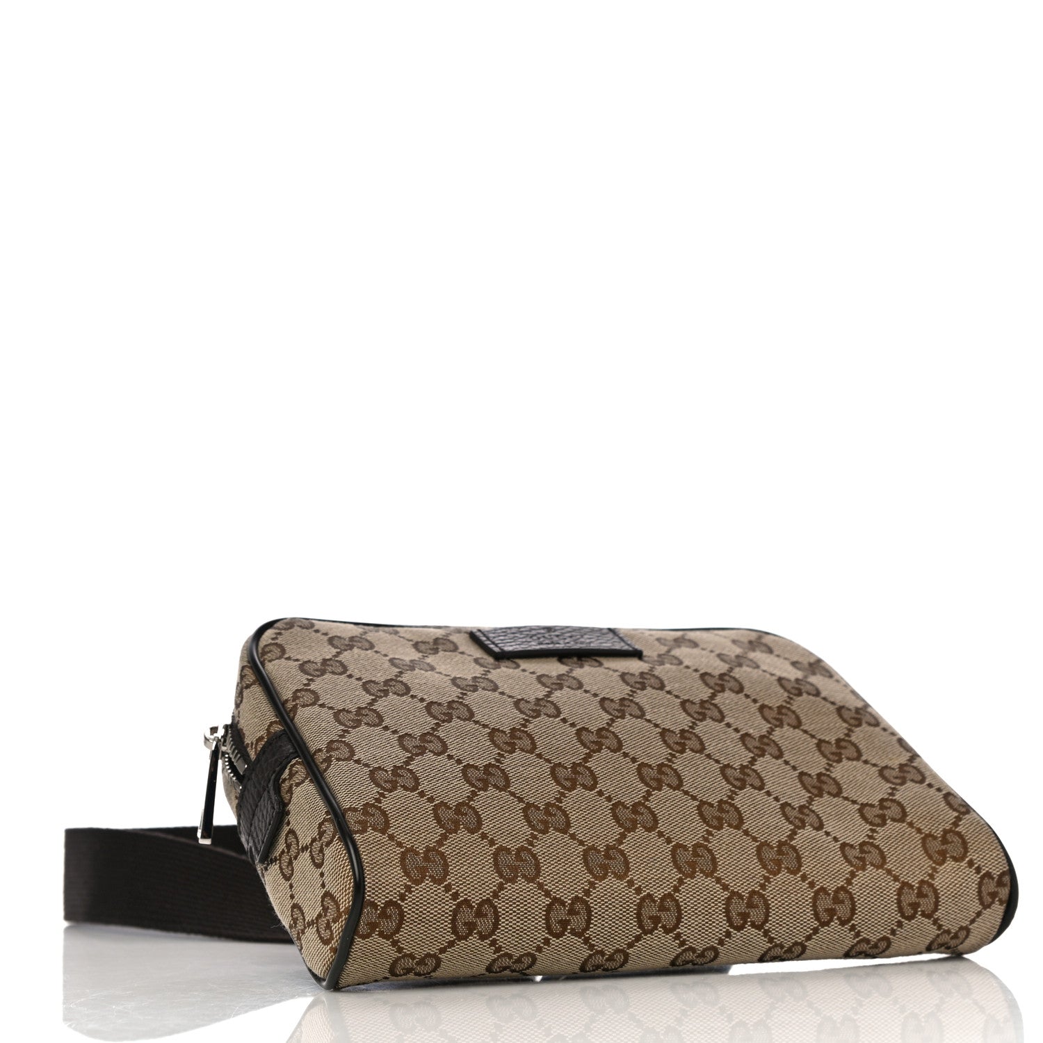 Gucci Monogram Belt Bag Dark Brown 4 of 11