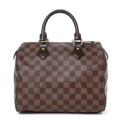 Louis Vuitton Damier Ebene Speedy 25 1 of 11