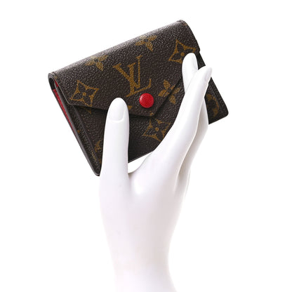 Louis Vuitton Monogram Compact Marie Wallet Rouge 2 of 8
